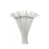 Plastic Flexible Straw Clear 500 Pieces
